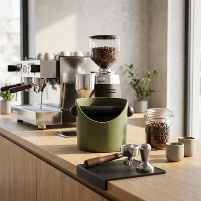 Contenitore Battifondi Antiscivolo per Fondi di Caffè Espresso | Cafferello