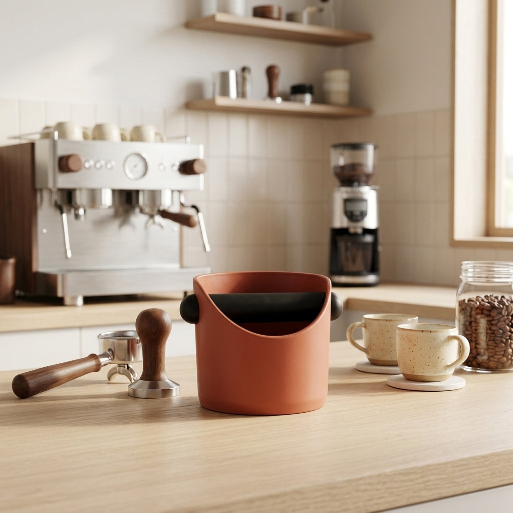 Contenitore Battifondi Antiscivolo per Fondi di Caffè Espresso | Cafferello