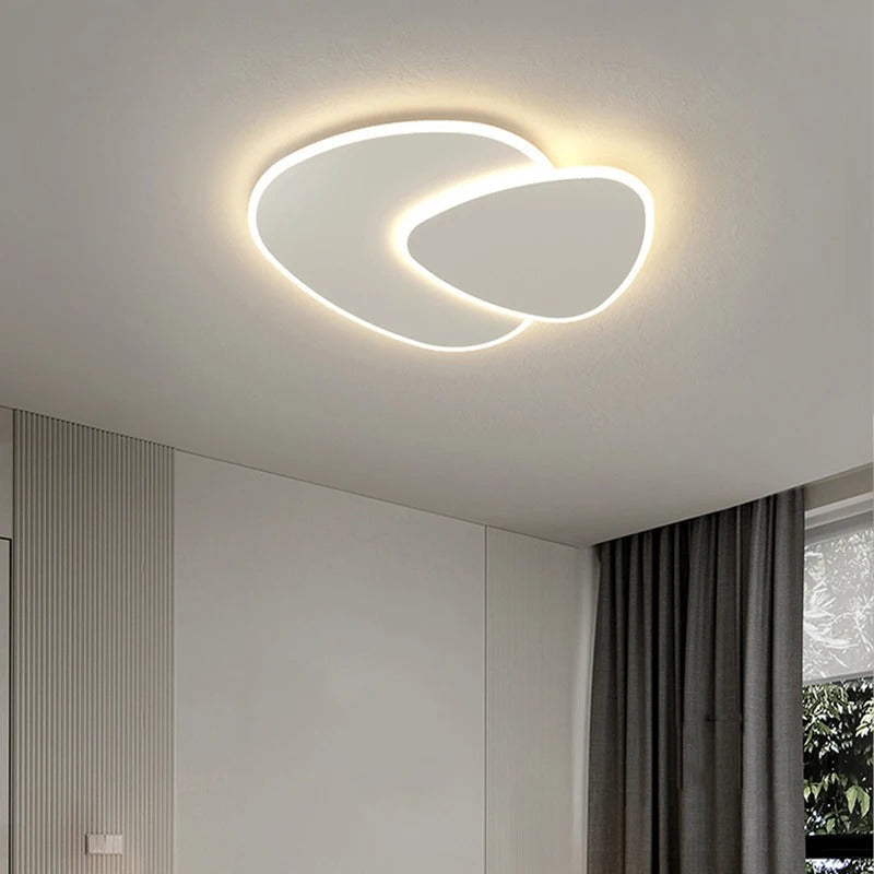 Moderna Ovale Lampada LED Sospensione Telecomando Regolabile | Brillantia