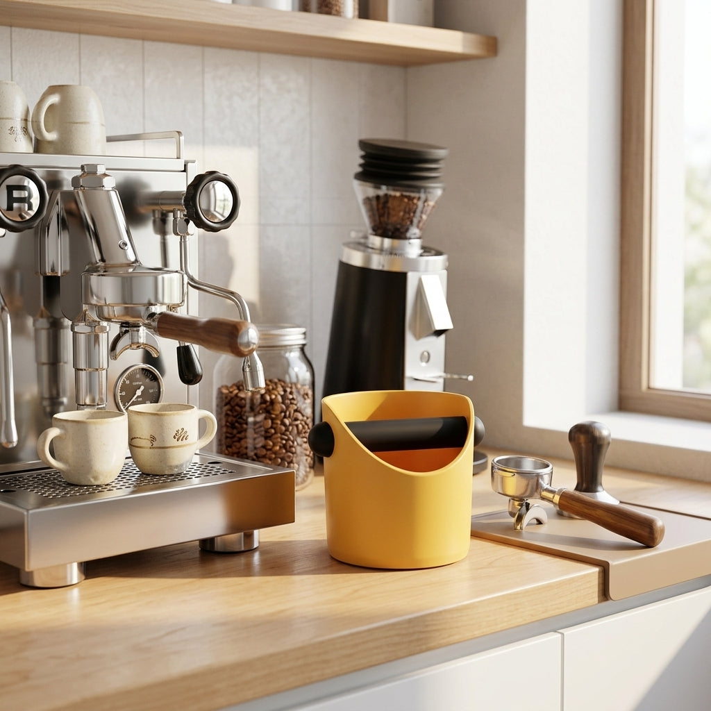 Contenitore Battifondi Antiscivolo per Fondi di Caffè Espresso | Cafferello