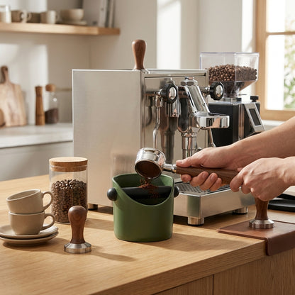 Contenitore Battifondi Antiscivolo per Fondi di Caffè Espresso | Cafferello