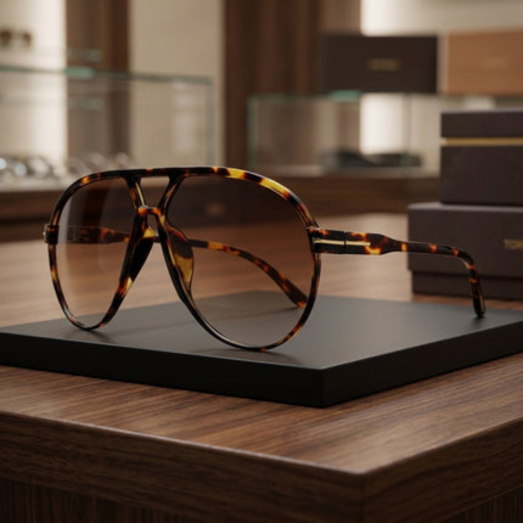 Occhiali da Sole Aviator Leggeri con Lenti Quadrate Oversize per l’Estate | Dorafiore