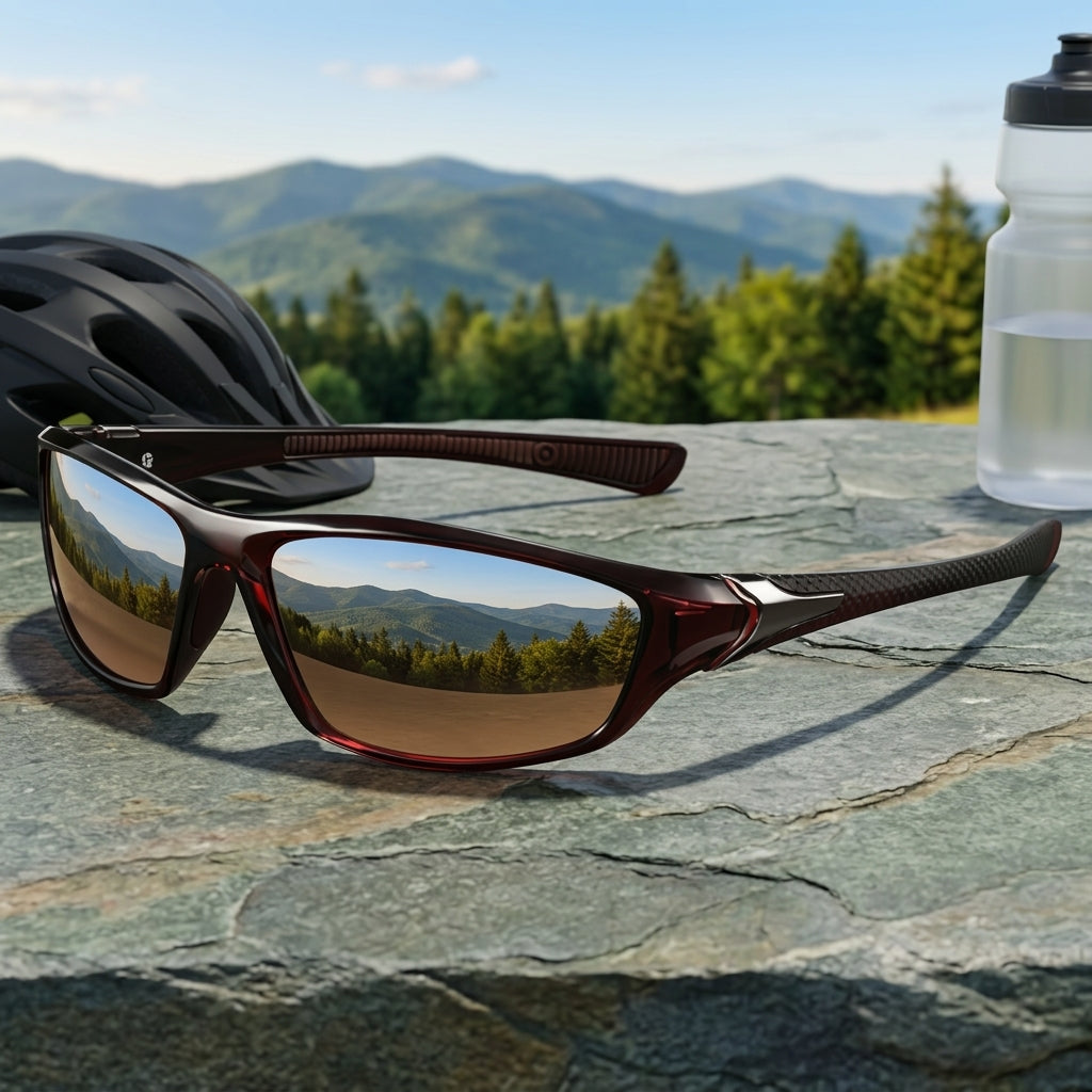 Occhiali da Sole Sportivi Lenti Polarizzate UV400 Montatura Completa | Candelina