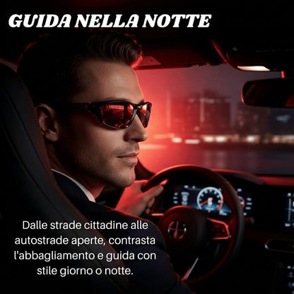 Occhiali da Sole Sportivi Lenti Polarizzate UV400 Montatura Completa | Candelina
